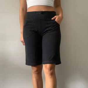 lululemon athletica Black Athletic Bermuda Shorts